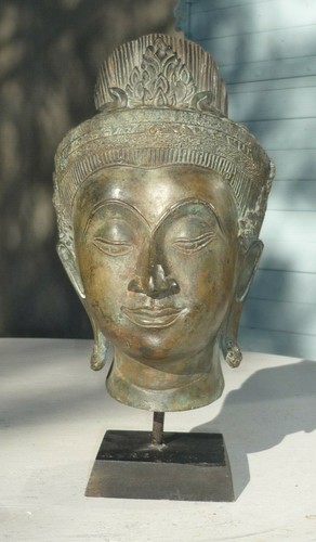 Statue bouddha khmer - statue, en