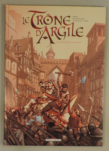 Trone argile chevalier - trone,