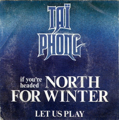 You headed north for - if,