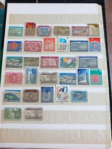 Timbres des nations unies lot - des,