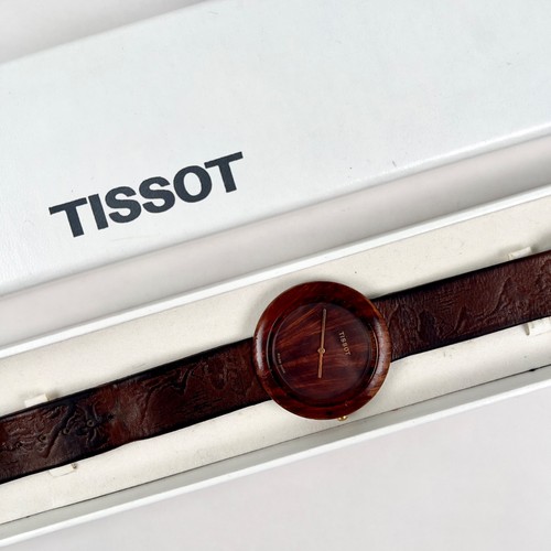 Vintage tissot woodwatch - tissot, 1989