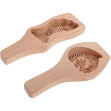  2 Pcs Moule En Bois Pour