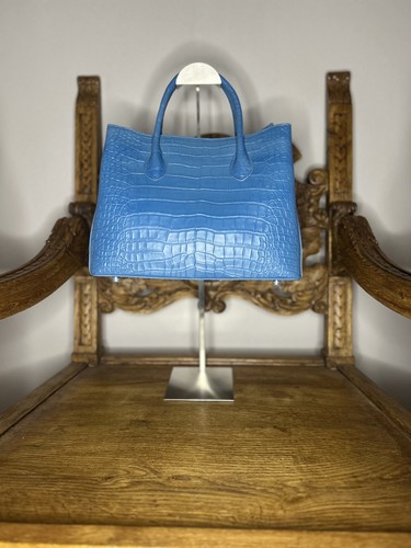 Large genuine crocodile - large,