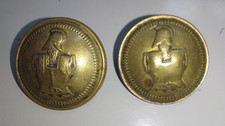 2 boutons du génie militaire