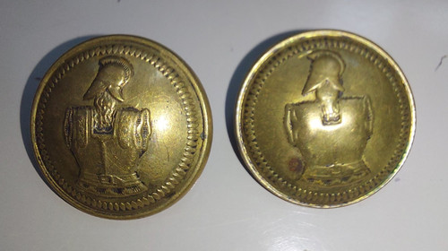 Boutons génie militaire - boutons,