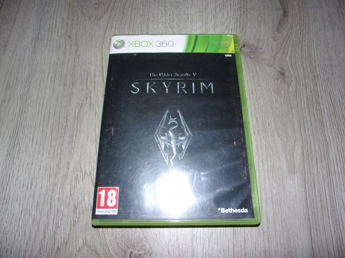 Jeu xbox 360 skyrim - skyrim, complet