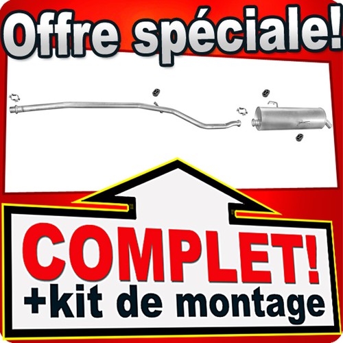 échappement pour peugeot 206 - Échappement,