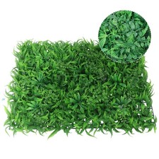 Tapis végétal artificiel verdure haie murale herbe clôture panneau feuillage