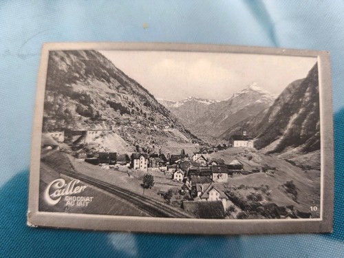 Ancienne image chocolat - -chocolat, au