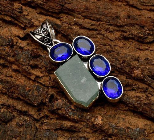Pendentif bijou argent - pendentif, en