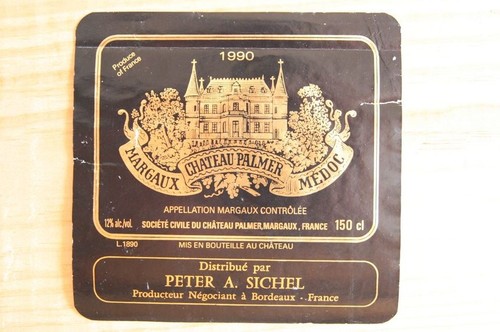 étiquette château palmer - Étiquette,