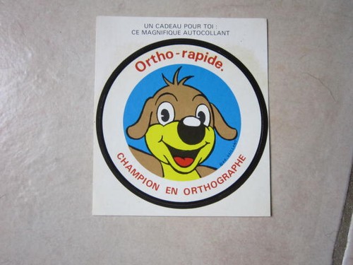 Autocollant pif ortho - , ortho-rapide