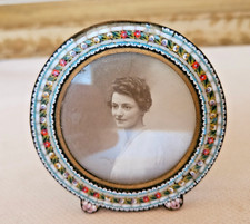 XIX SIECLE  CADRE PHOTO ROND