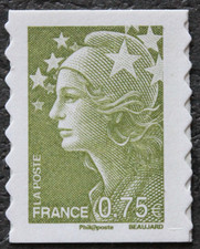 Timbre autoadhésif n°486 -