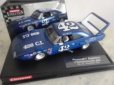 CARRERA EVOLUTION DODGE SUPERBIRD VINTAGE SLOT CAR 1/32 SCALEXTRIC NINCO REVELL