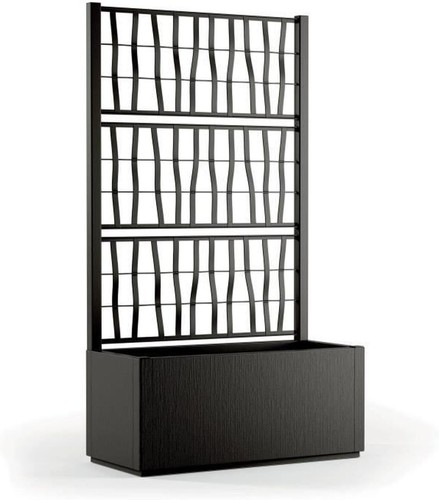 Jardinière avec treillis - , 80l