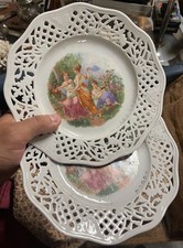 Paire d Assiette en Porcelaine