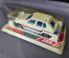 Citroën VISA Mille Pistes blanc MAJORETTE Réf 201 version 1986 showbox RARE!