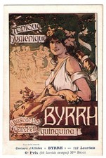 Ancienne carte Quinquina Byrrh