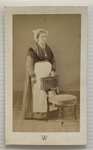 Cdv folklore femme - folklore,