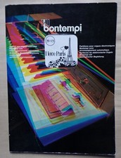 § ancien album partition BONTEMPI 26-721 I love Paris - orgue électronique 