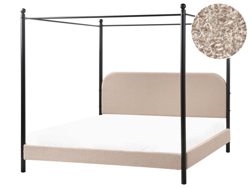 Lit baldaquin minimaliste - lit,