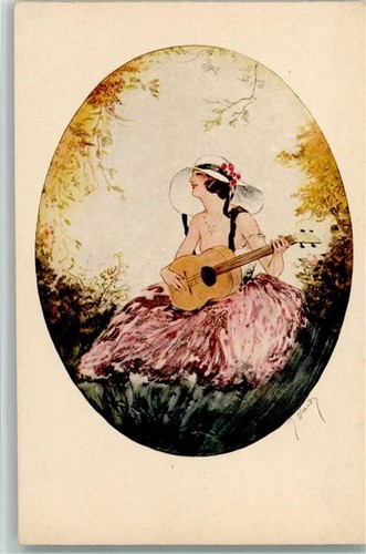 13081527 woman with - -, guitar