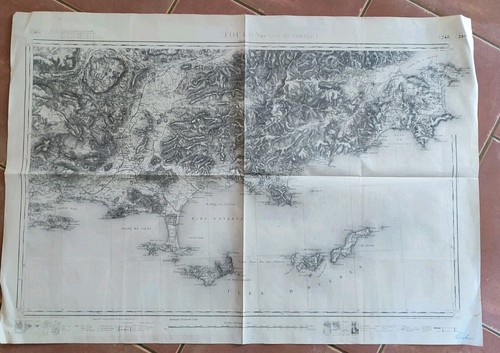 Carte état major - d'État-major, toulon
