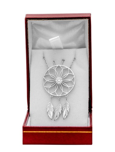 Collier avec pendentif attrape - avec,