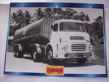 CARTE FICHE CAMION TRACTEUR