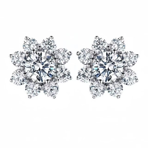 Boucles oreilles fleur - d’oreilles,