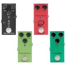 Pédale d'effets pour guitare électrique True  portable, pédale de