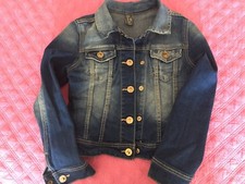 BLOUSON JEAN FILLE 5/6 ANS "ZARA KIDS"