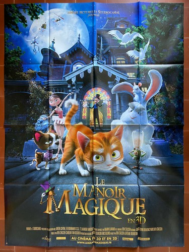 Affiche manoir magique - manoir,