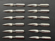 12 PLUMES anciennes neuves SERGENT-MAJOR N° 500 GILBERT & BLANZY-POURE