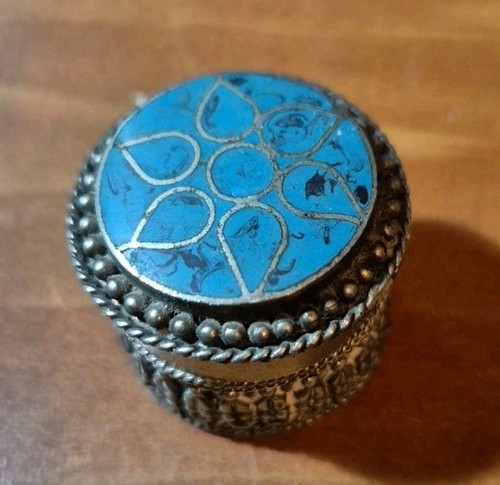 Boite pillule argent - boite,