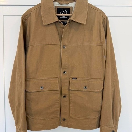 Volcom barton tan khaki jacket - volcom,