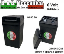 Batterie BA80.90 Noir 6 Volt