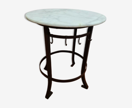 Table guéridon gibier - table, à
