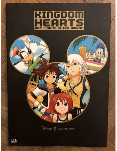 Kingdom hearts artbook art - -, :