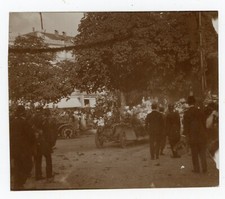 PHOTO vers 1900, fête voiture
