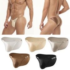Sexy Mens Transparent Strap Pouche Brève Culotte Bikini Soft Bikini High Cut /