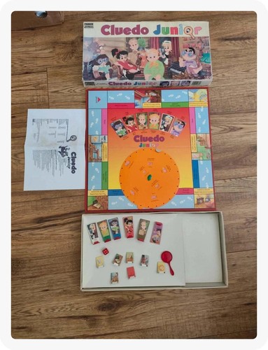 Cluedo junior parker complet - cluedo,