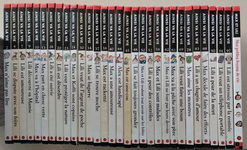 Lot livres max et lili - 31,