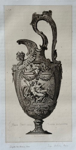 Gaucherel gravure eau forte - gaucherel,