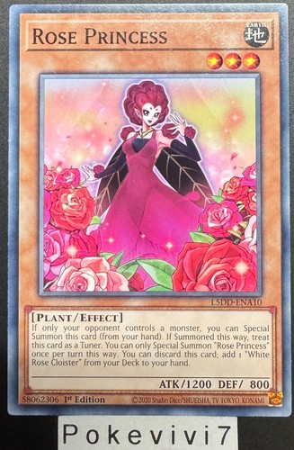 Carte rose princess - carte,