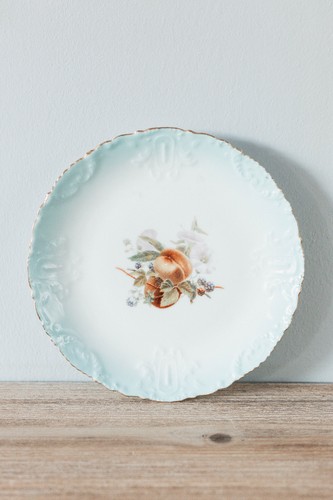 Ancienne assiette décorative - ancienne,