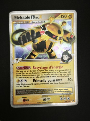 Carte pokémon elekable niv x - niv.,