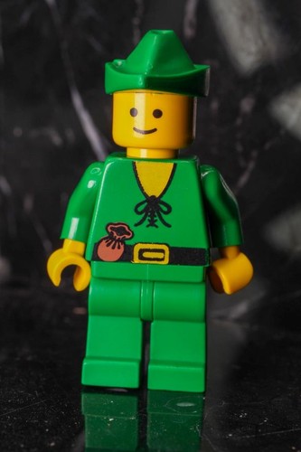 Lego minifigure forestman - minifigure-,