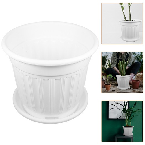 Pot fleurs plastique plante - fleurs,